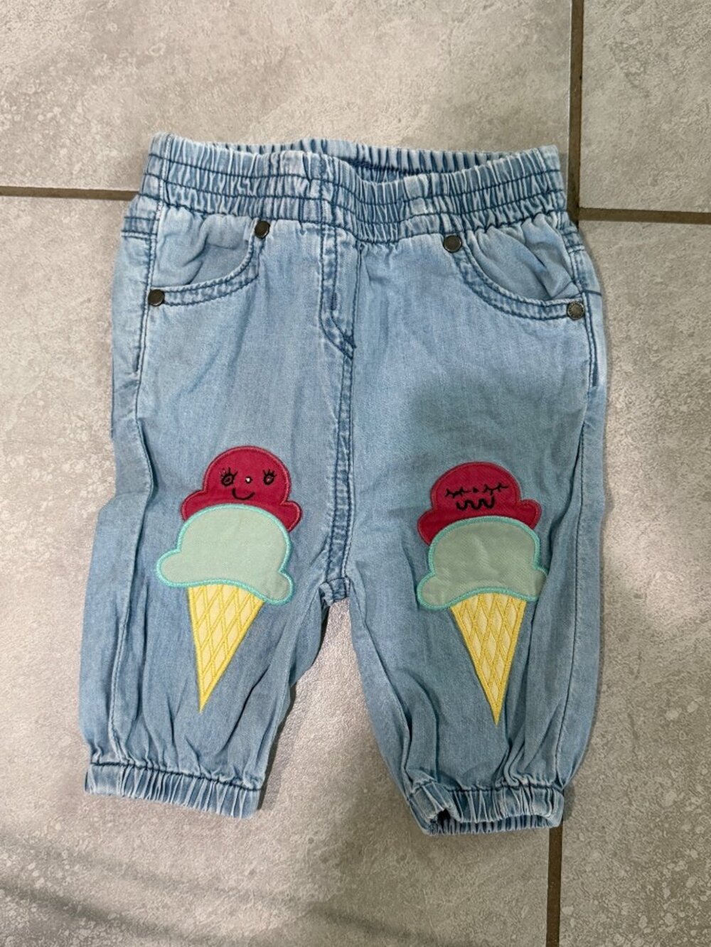 Stella McCartney Infant Ice Cream Cone Pants sz 3m